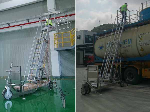 移動式罐車取樣梯